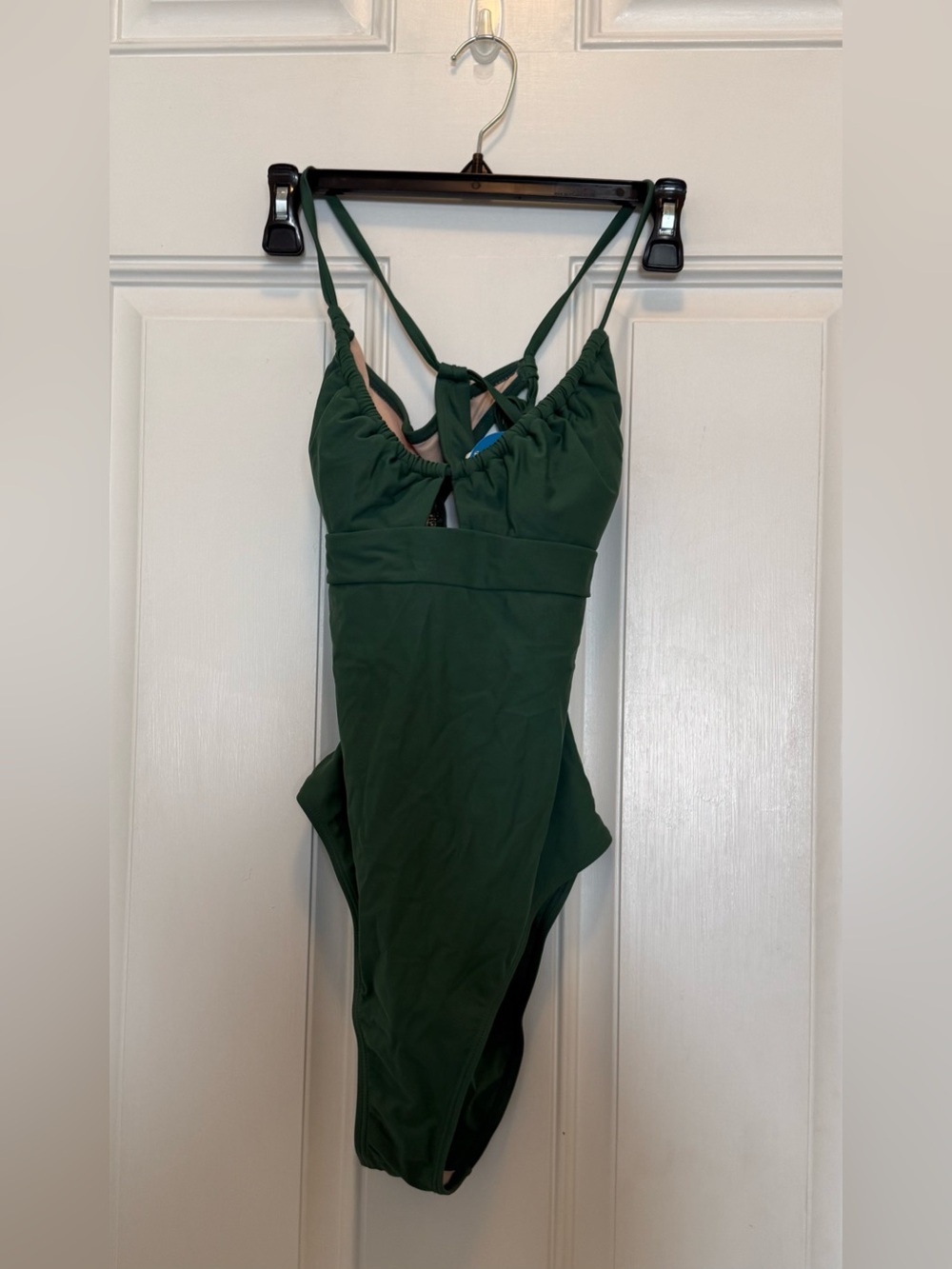 Cupshe Dark Green Women's One-Piece Swim